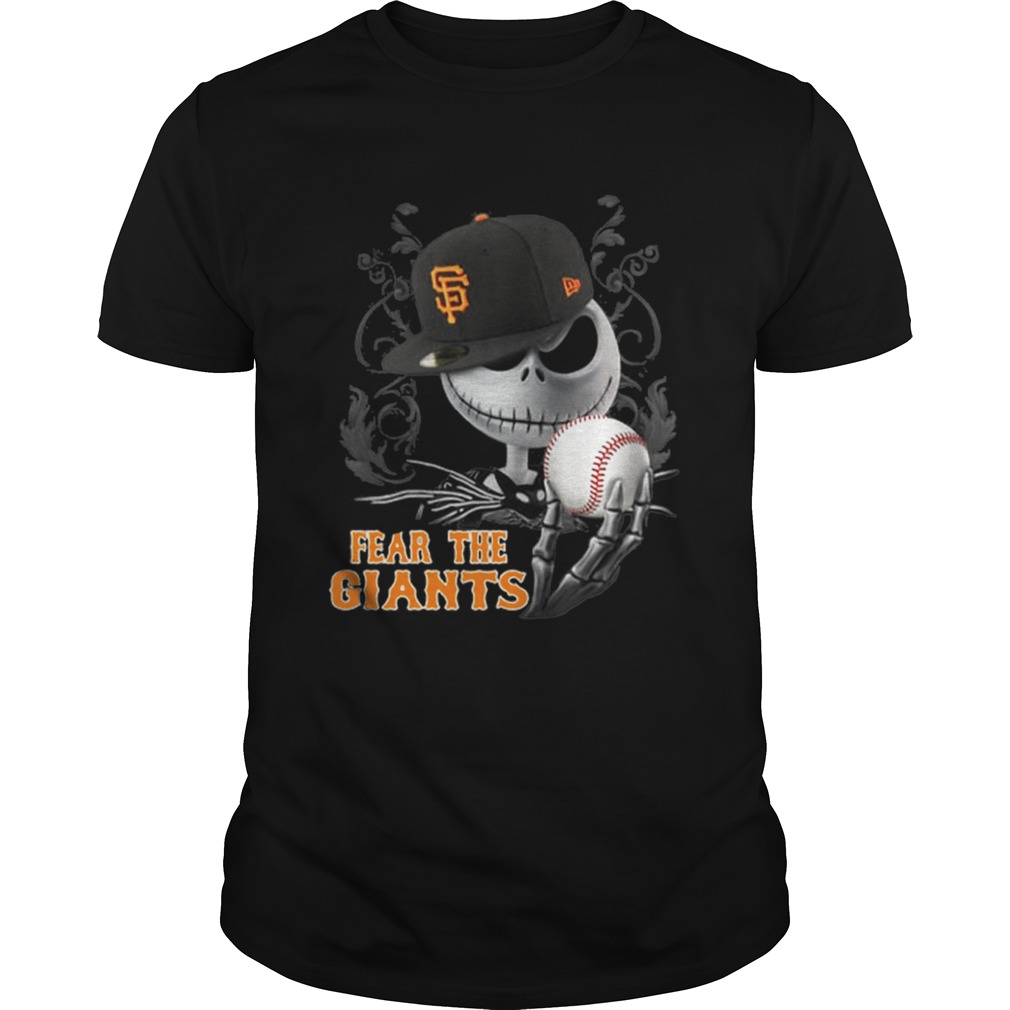 Jack Skellington Fear The San Francisco Giants shirt