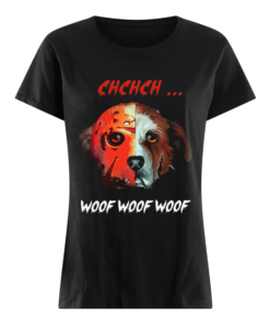 Jason Voorhees dog chchch woof  Classic Women's T-shirt
