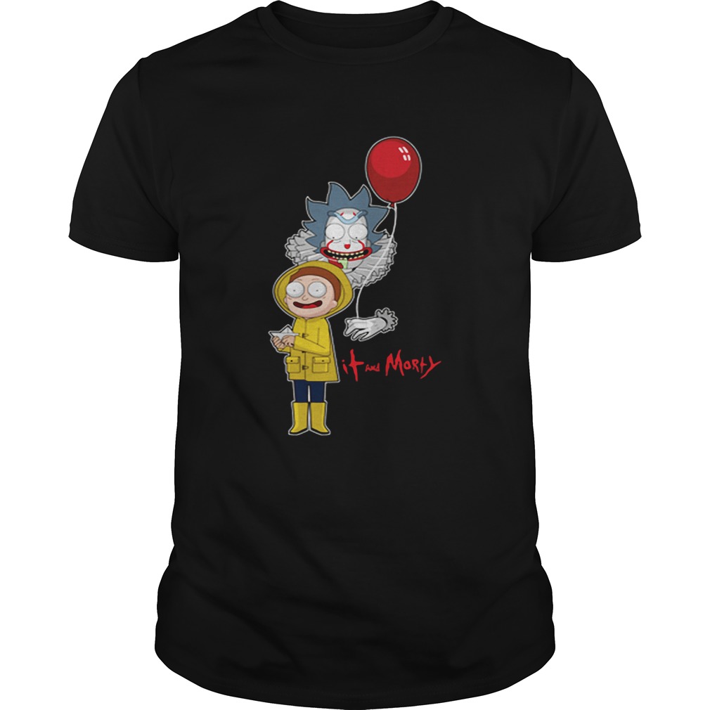 Pennywise and Morty friends shirt