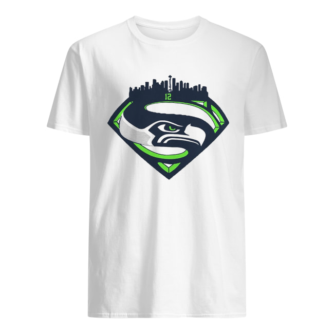 Seattle Seahawks Superman 12 Shirt 