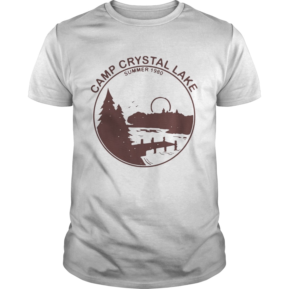 Backside Camp Crystal Lake Summer 1980 For T Shirt