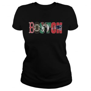 Boston sport team Boston Red Sox Boston Bruins Boston Celtics Boston Patroits  Classic Ladies