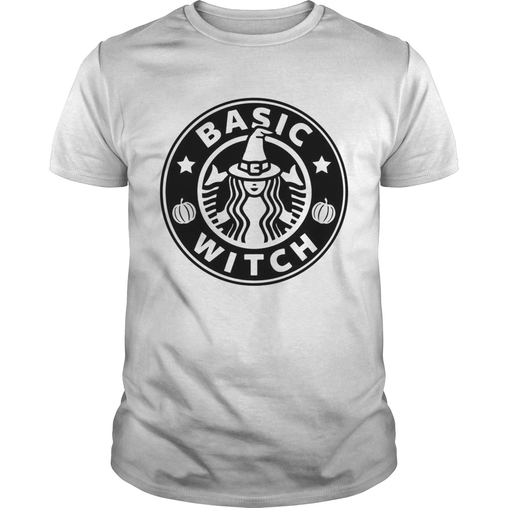 Halloween Starbuck basic witch shirt