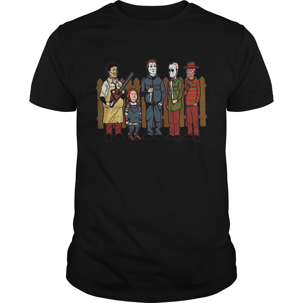 King of the hell Leatherface Chucky Michael Myers Halloween shirt LlMlTED EDlTlON