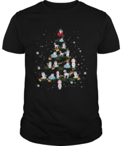 Merry Christmas Unicorn Tree Xmas Funny Unicorn Lover Gift TShirt Unisex