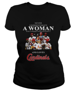 Never underestimate a woman who understands baseball and loves Cardinals  Classic Ladies