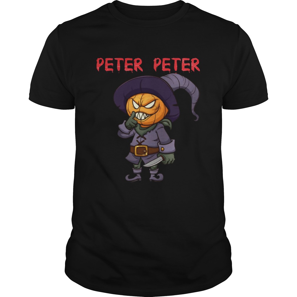 Peter Peter Halloween Killer Pumpkin Head Shirt