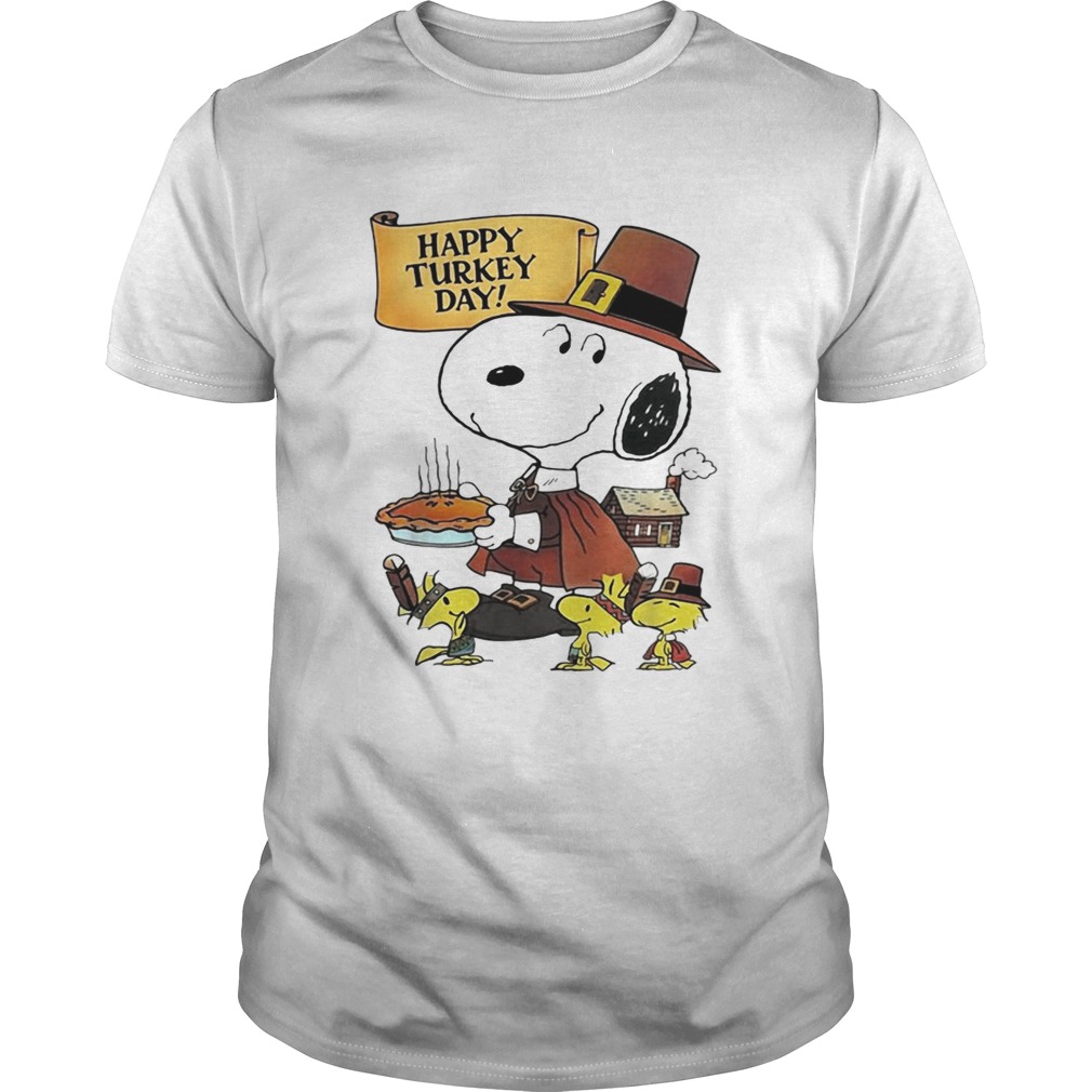 Snoopy happy Turkey day shirt