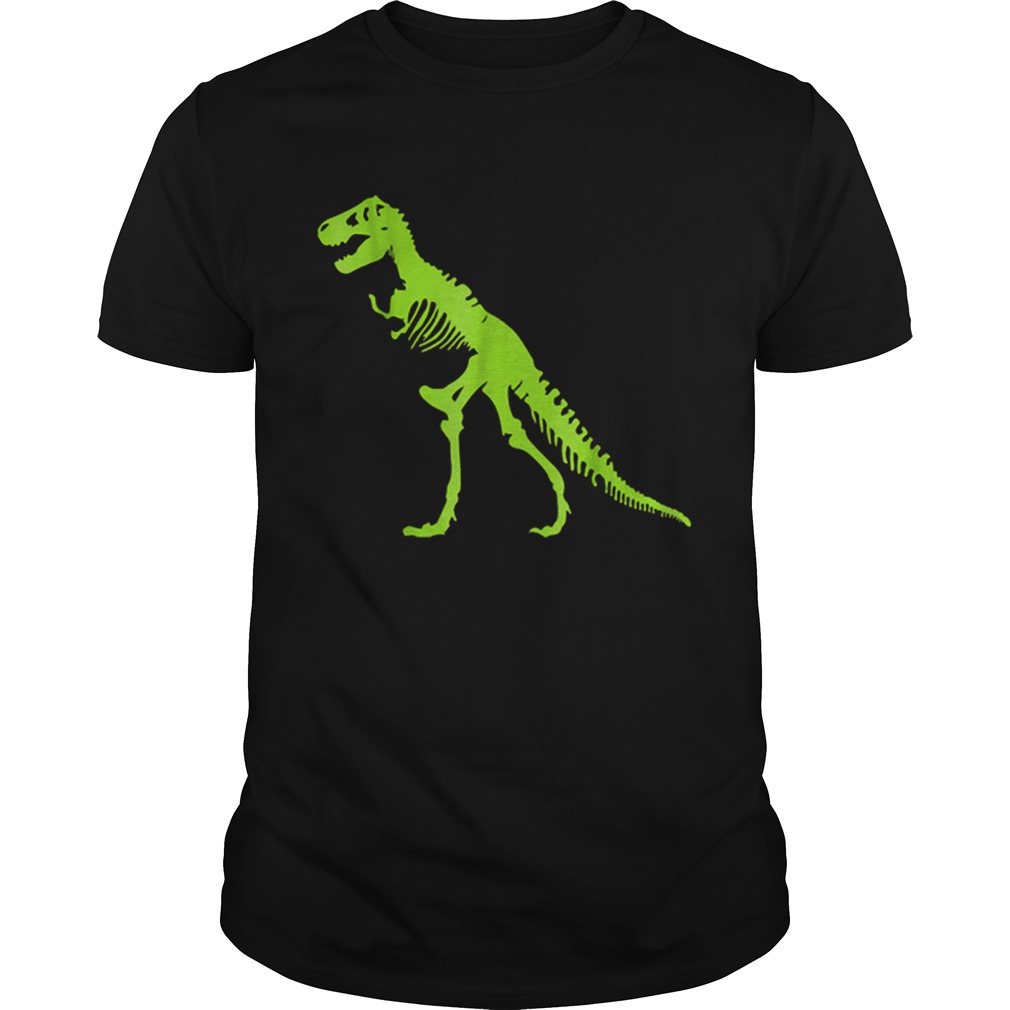 TREX SKELETON Tyrannosaurus Rex Dinosaur shirt