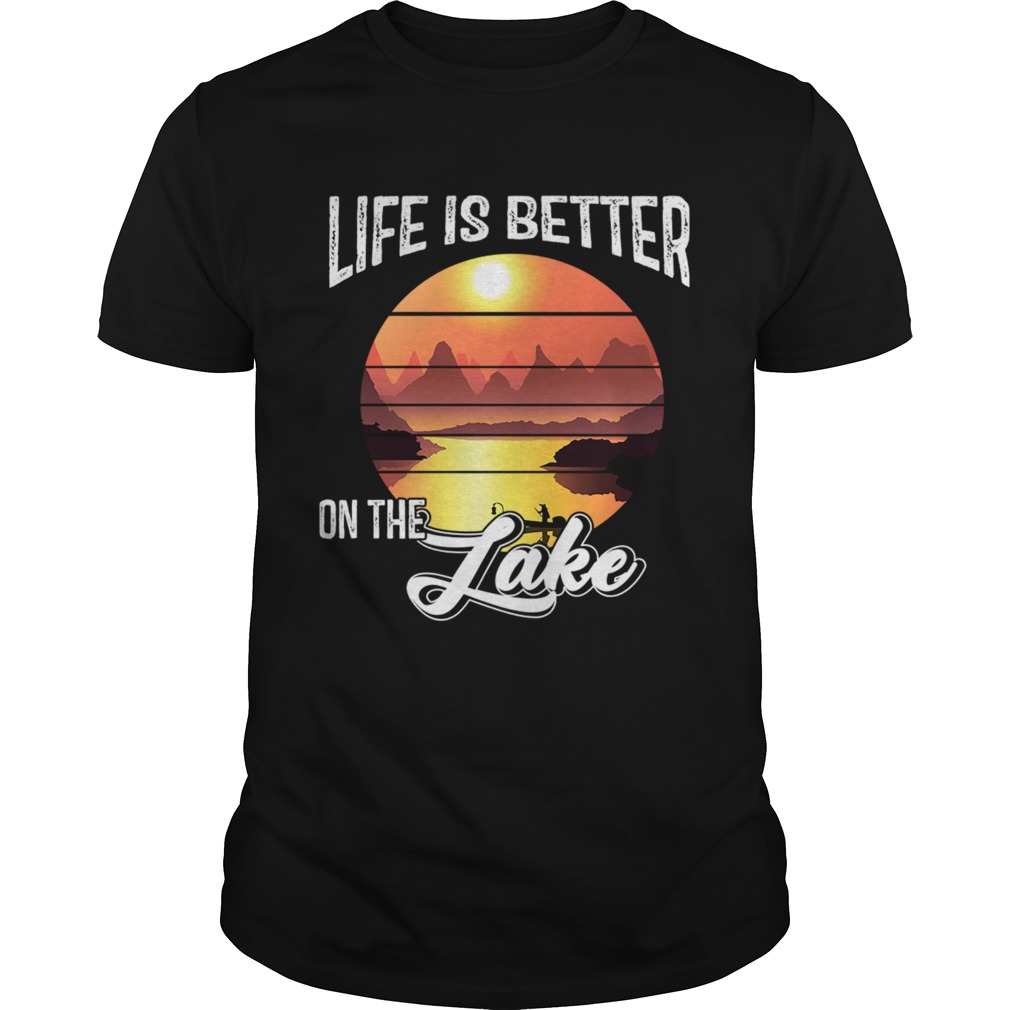 Vintage Life Is Better On The Lake TShirt
