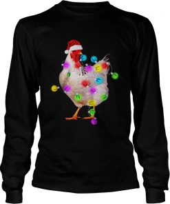 Chicken With Christmas Light  LongSleeve
