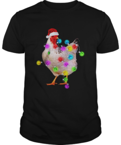 Chicken With Christmas Light  Unisex