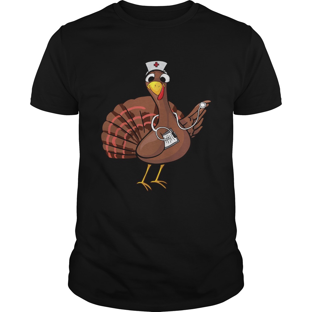 Turkey nurse thanksgiving shirt
