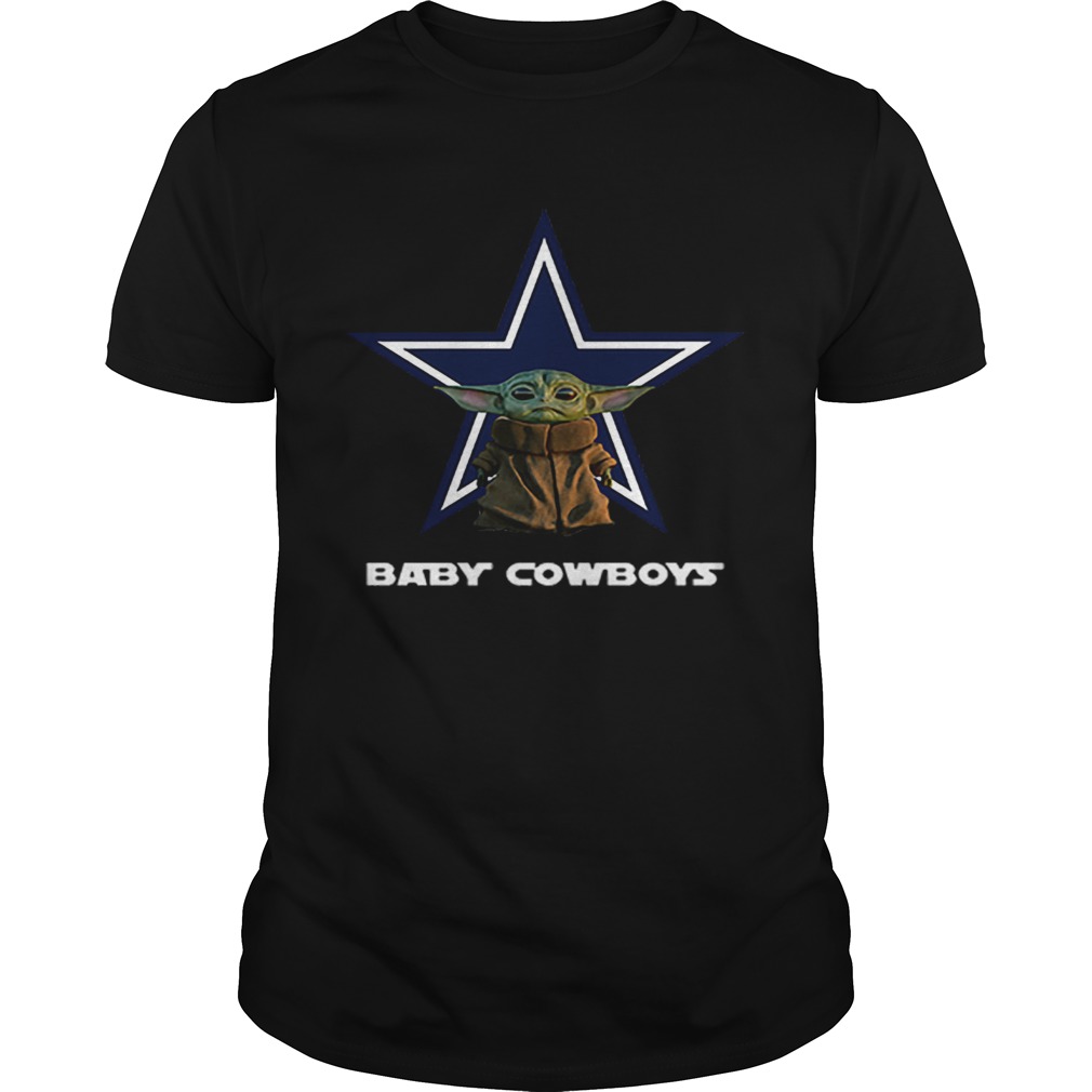 Baby Yoda Baby Cowboys Dallas Cowboys shirt