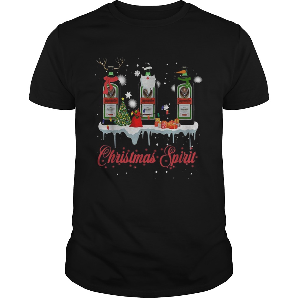 Christmas Spirit Jagermeister Whisky shirt
