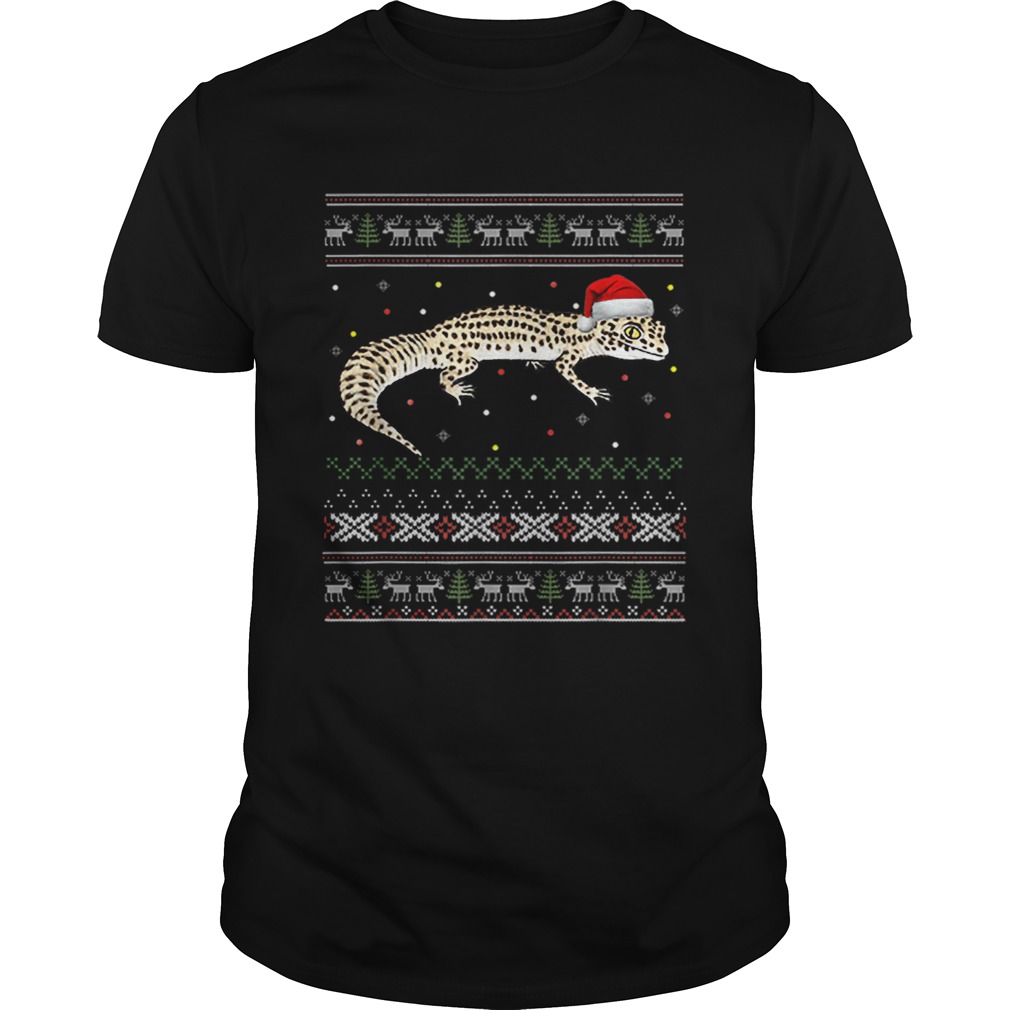 Leopard Gecko Ugly Christmas shirt