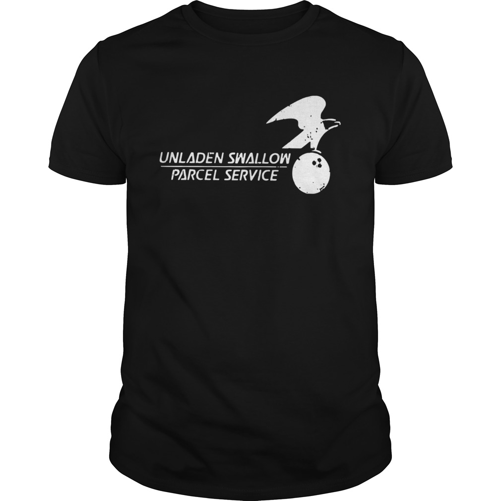 Unladen Swallow Parcel Service shirt