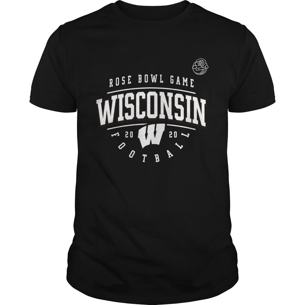 Wisconsin Badgers Football 2020 Rose Bowl Bound Tackle shirt