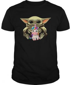 Baby Yoda HUg Unicorn  Unisex