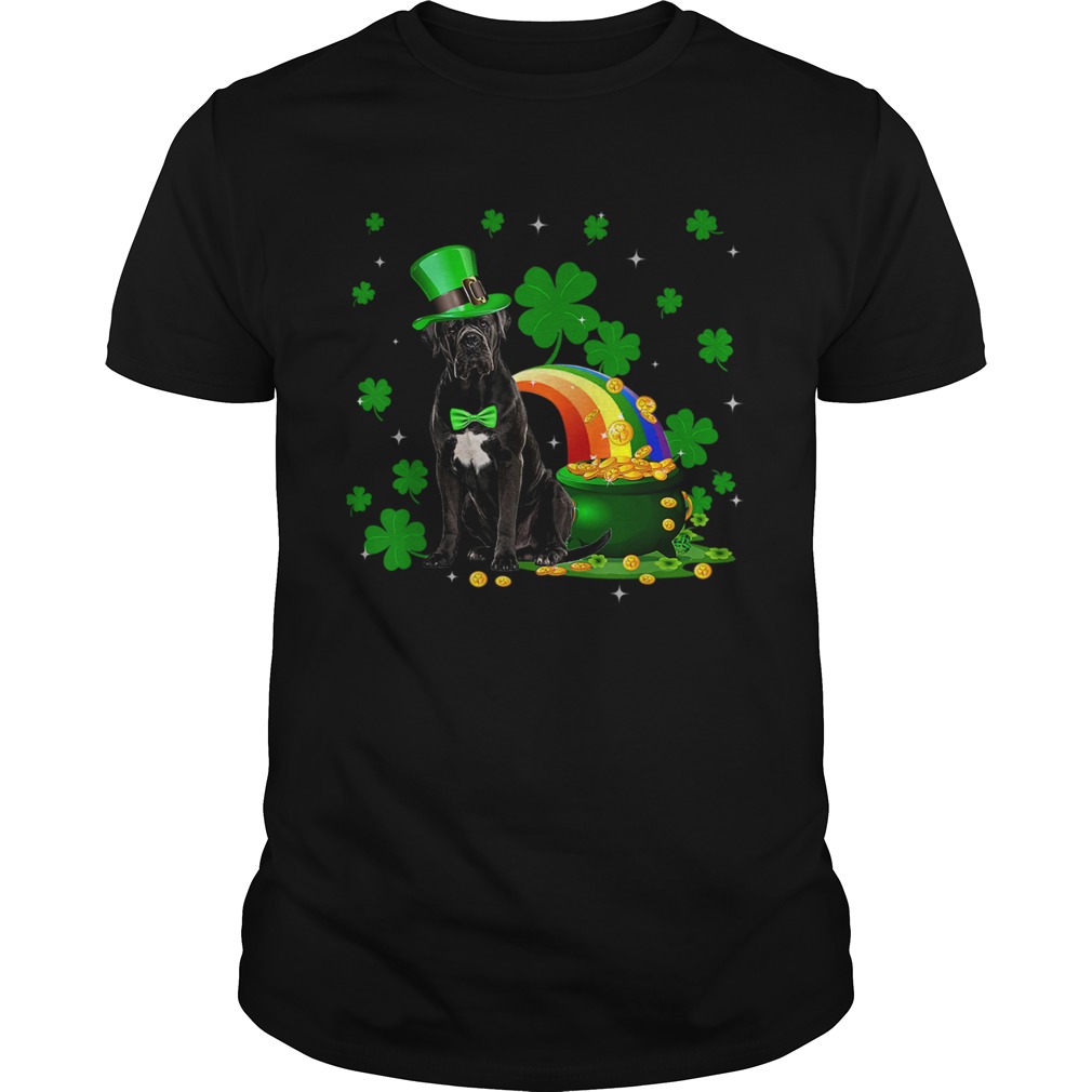 Leprechaun Cane Corso Dog Lover St Patricks Day shirt