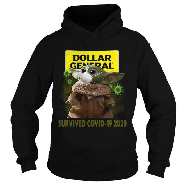 Baby Yoda Dollar General Survived Covid 19 2020  Hoodie