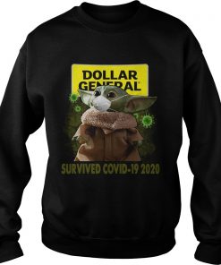 Baby Yoda Dollar General Survived Covid 19 2020  Sweatshirt