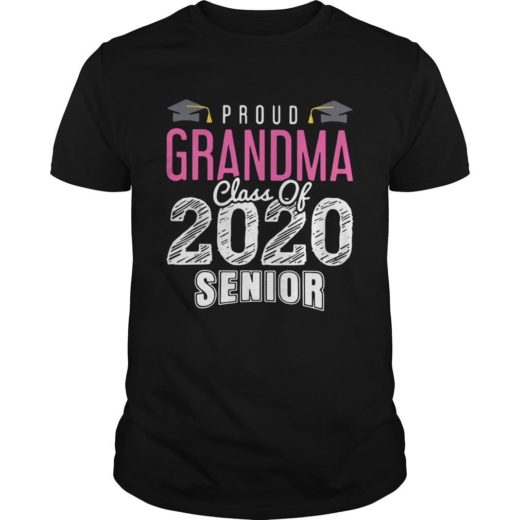 Proud Grandma class of 2020 senior shirt