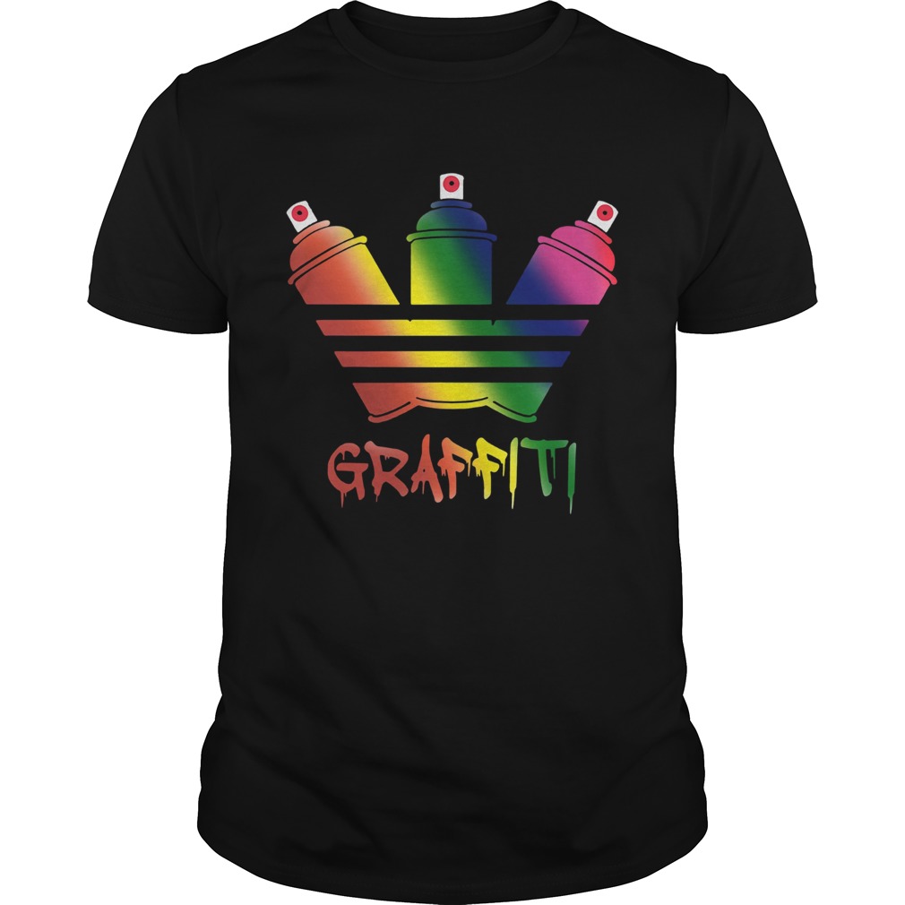 Graffiti Spray Cans Rainbow shirt