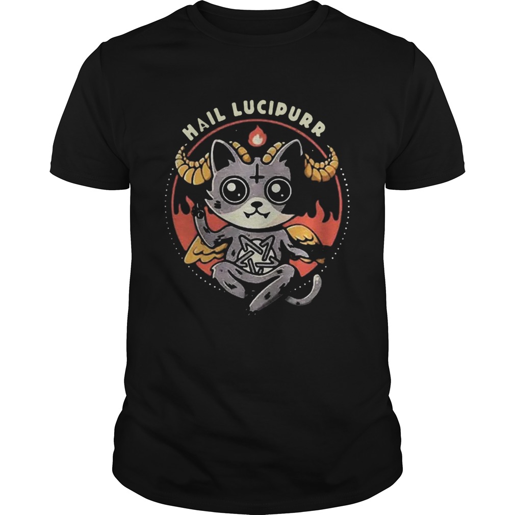 Nice Satan Cat Hail Lucipurr shirt