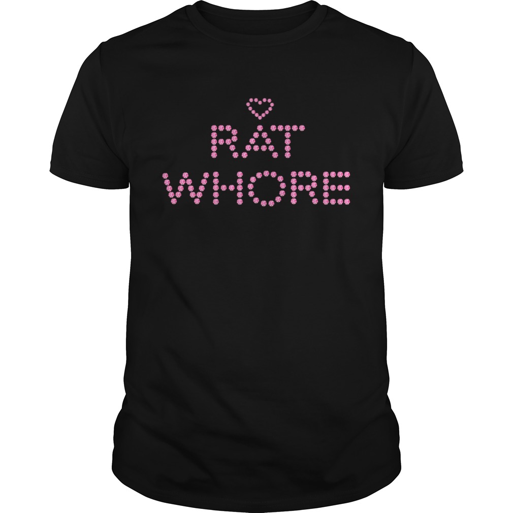 Heart Rat Whore shirt