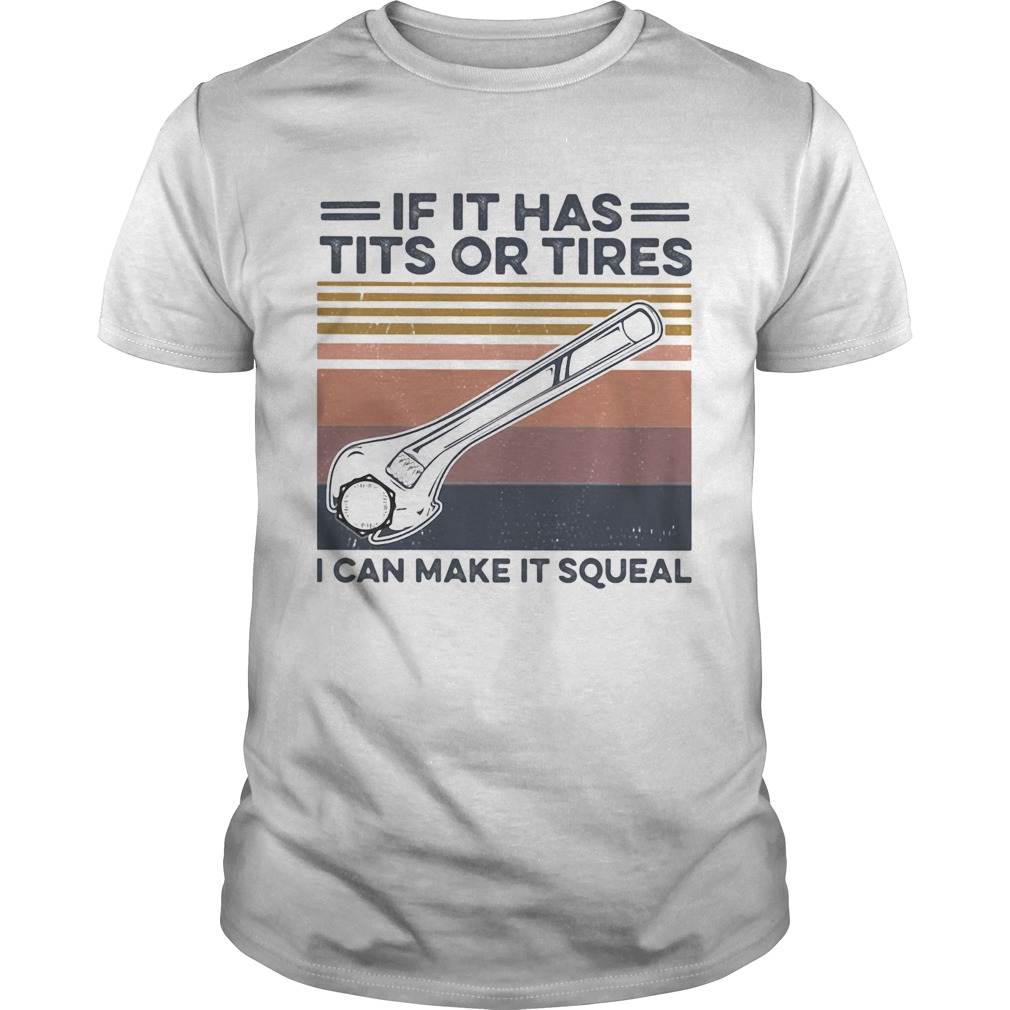If it has tits or tires I can make it squeal vintage shirt