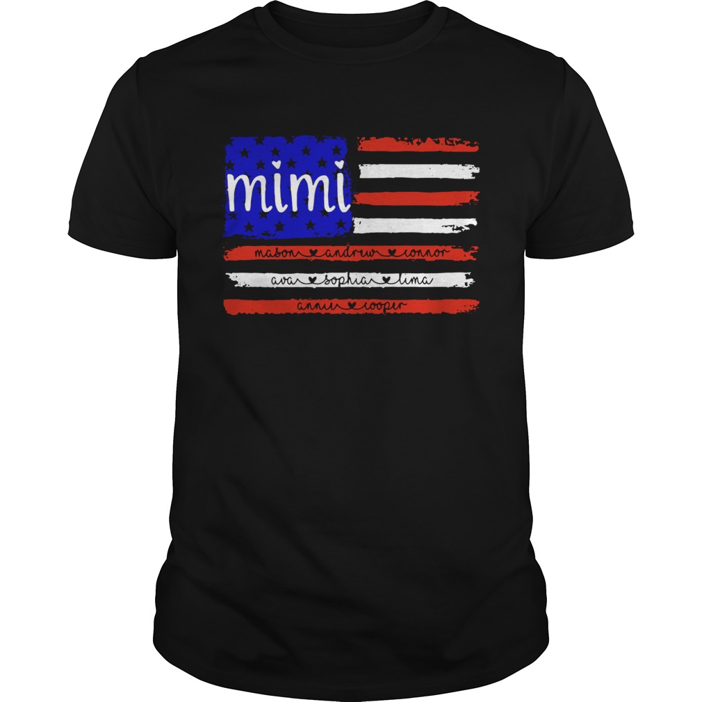 American Flag Mimi shirt