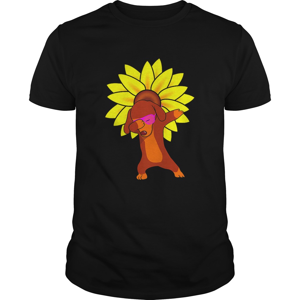 Dachshund Sun Flower shirt
