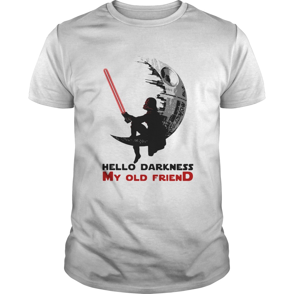 Dark Vader Hello Darkness My Old Friend shirt