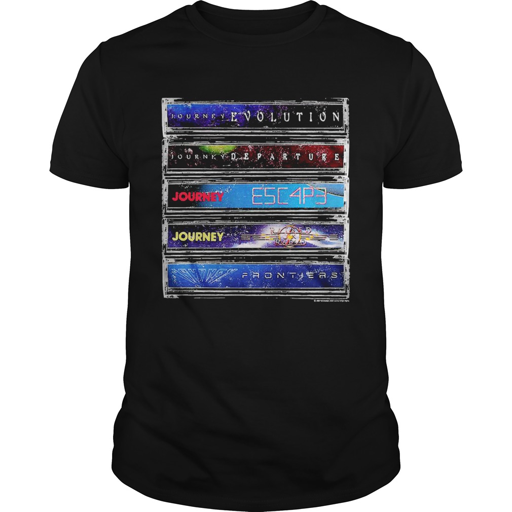 Journey Cassette Album Covers shirt