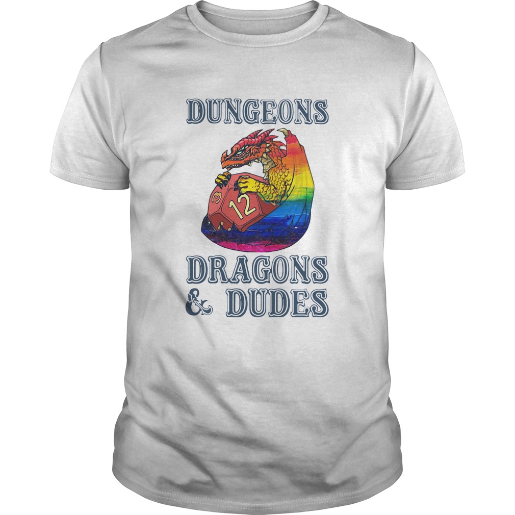 LGBT Dungeons Dragons And Dudes shirt