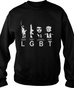 Liberty Guns Bolsonaro Trump LGBT  Sweatshirt