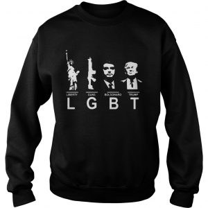 Liberty Guns Bolsonaro Trump LGBT  Sweatshirt