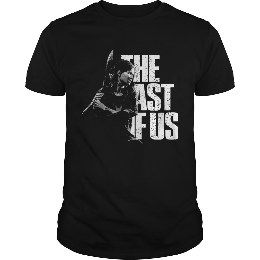 The last of us the woman holds the knife shirt