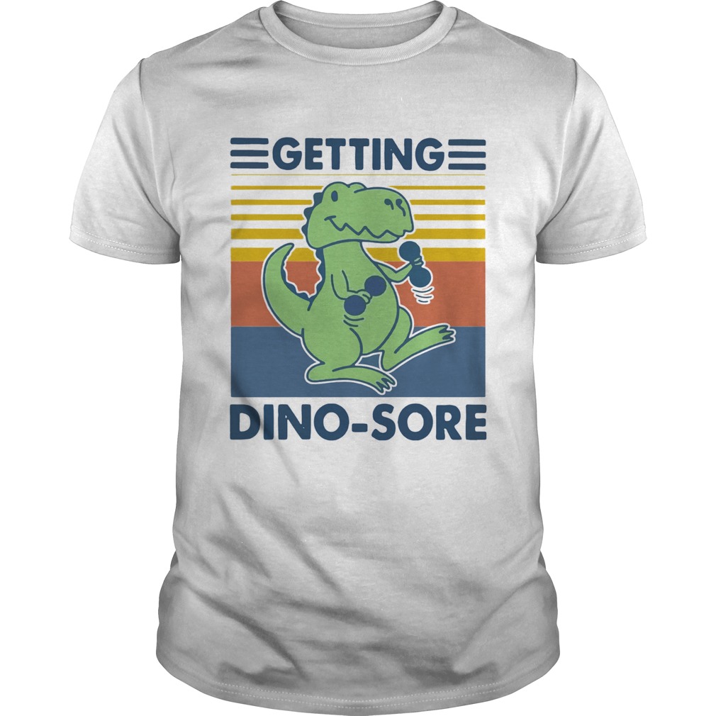 Getting Dinosore Trex Fitness Vintage shirt