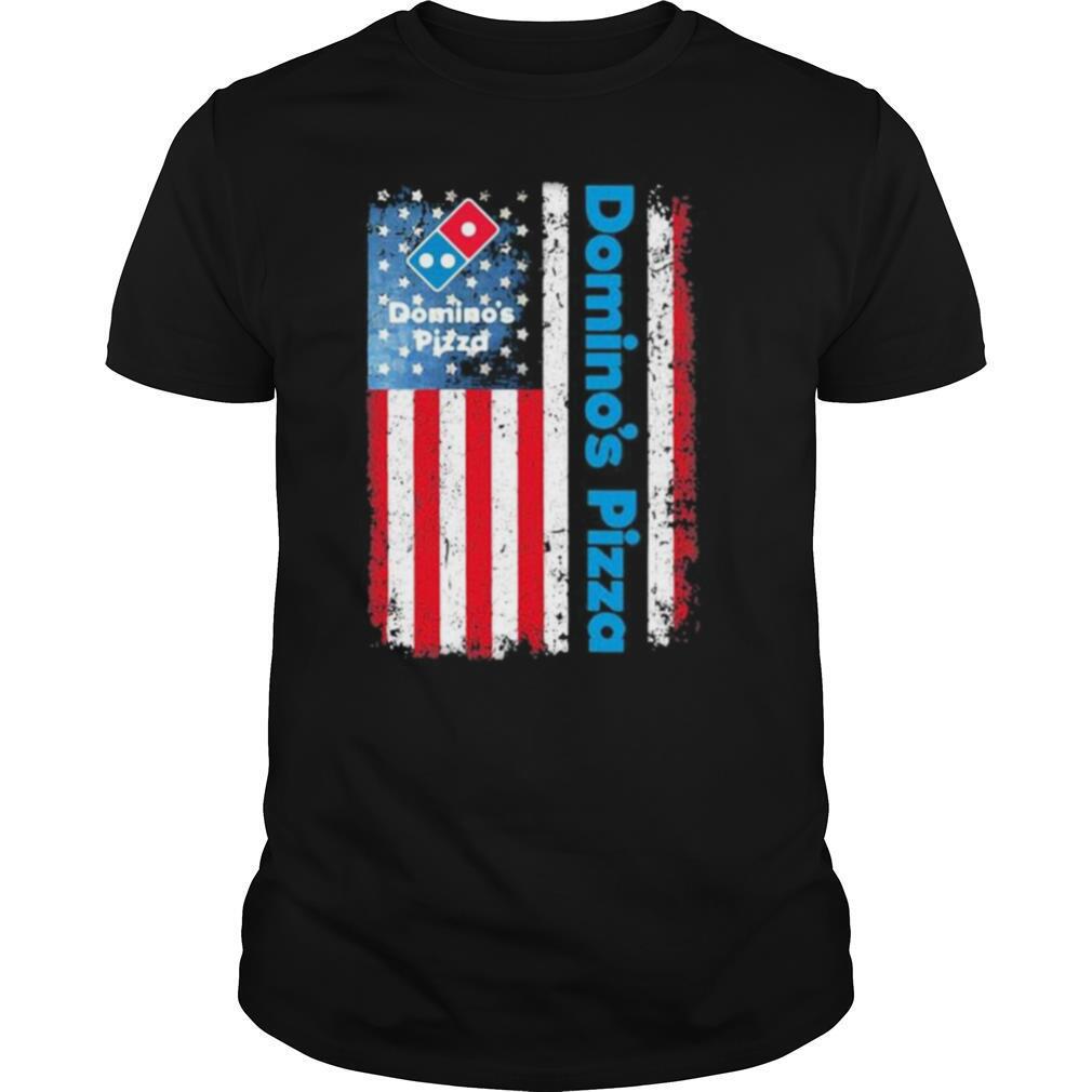 Domino’s pizza american flag shirt