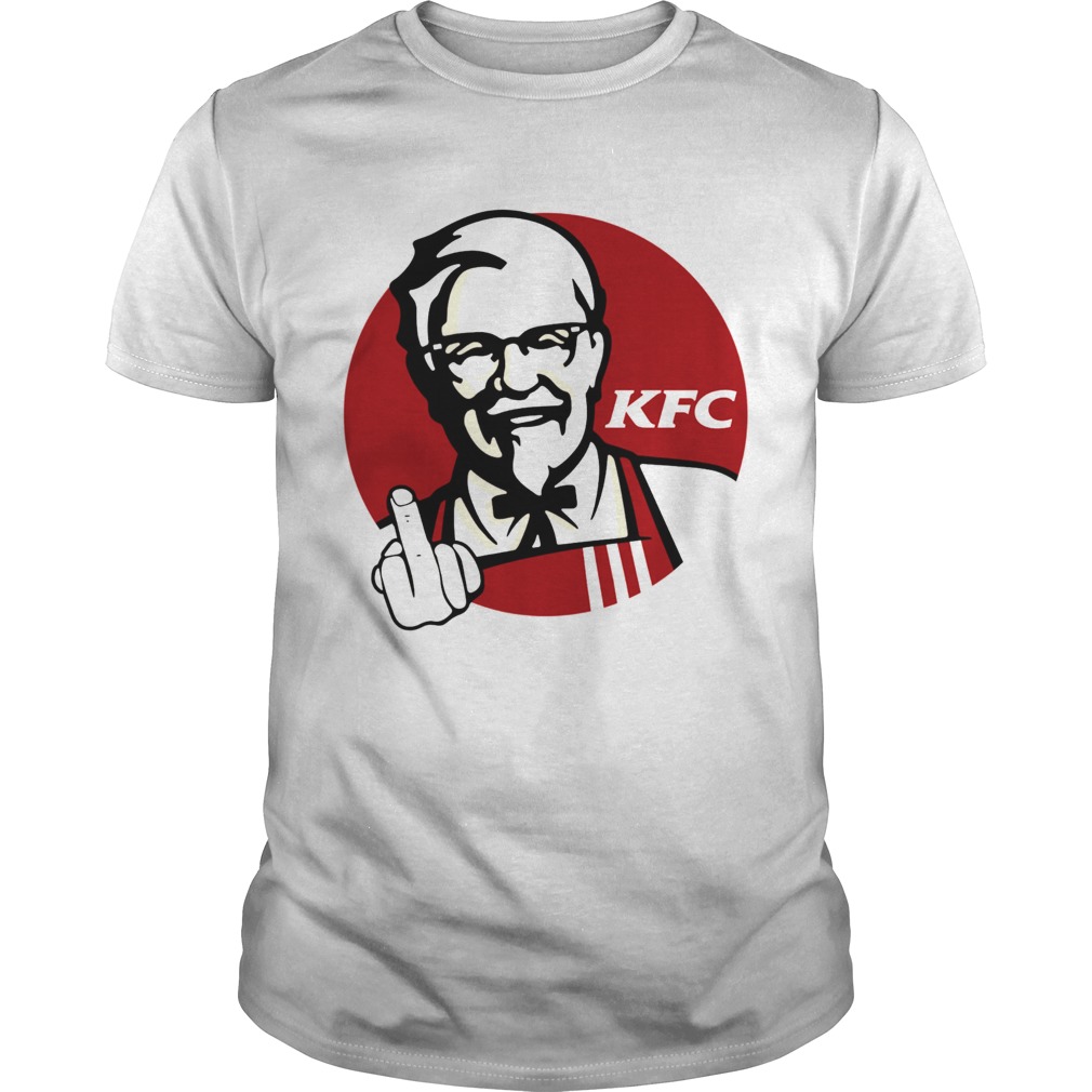 Kentucky Fried Chicken KFC parody fuck shirt