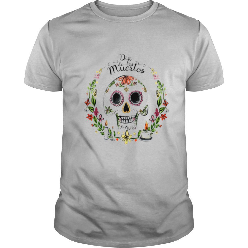 Dia De Los Muertos Sugar Skull Happy Holiday shirt