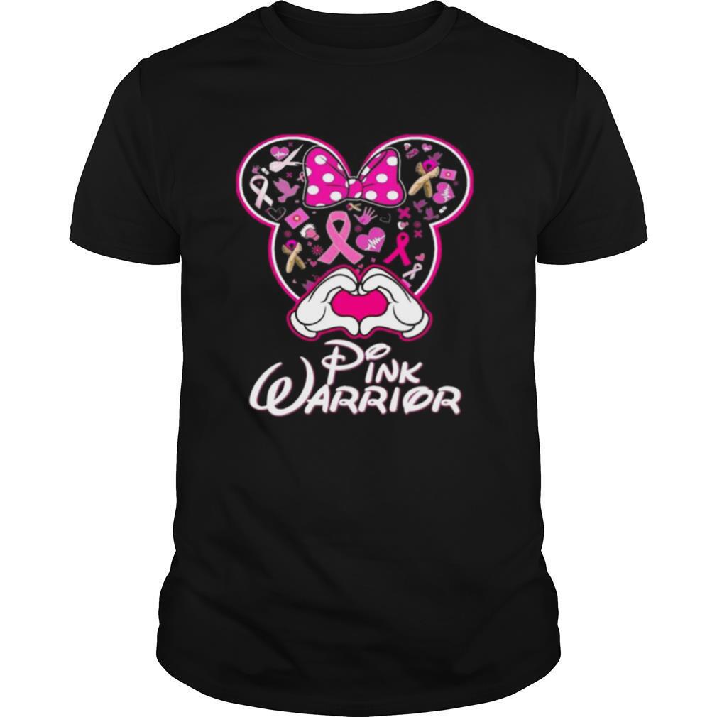 Mickey Mouse Pink Warrior shirt