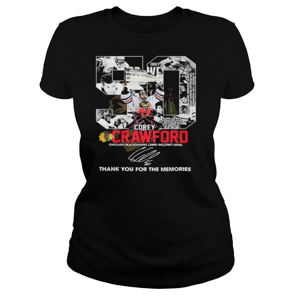 Chicago Blackhawks - Corey Crawford NHL T-Shirt :: FansMania