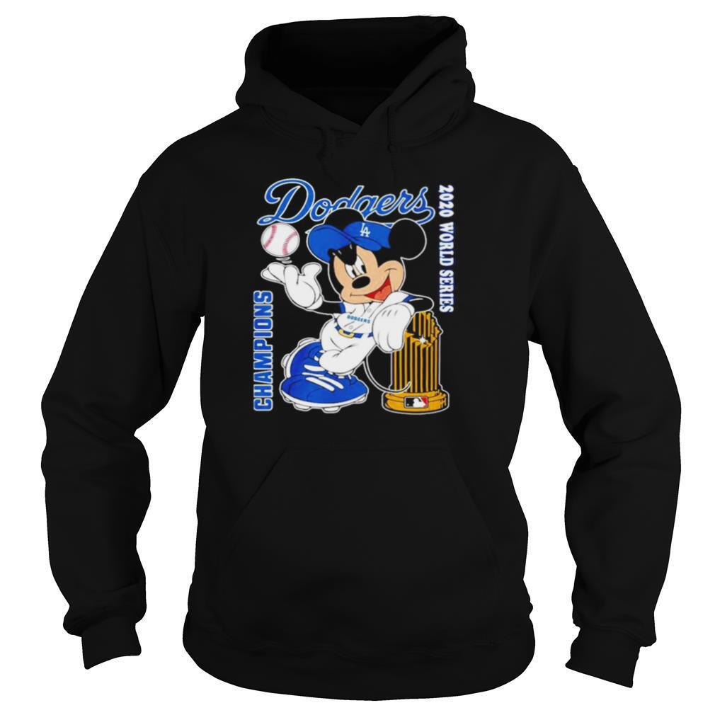 Mickey mouse Los Angeles Dodgers Champions 2020 world series shirt - T-Shirt  AT Fashion LLC