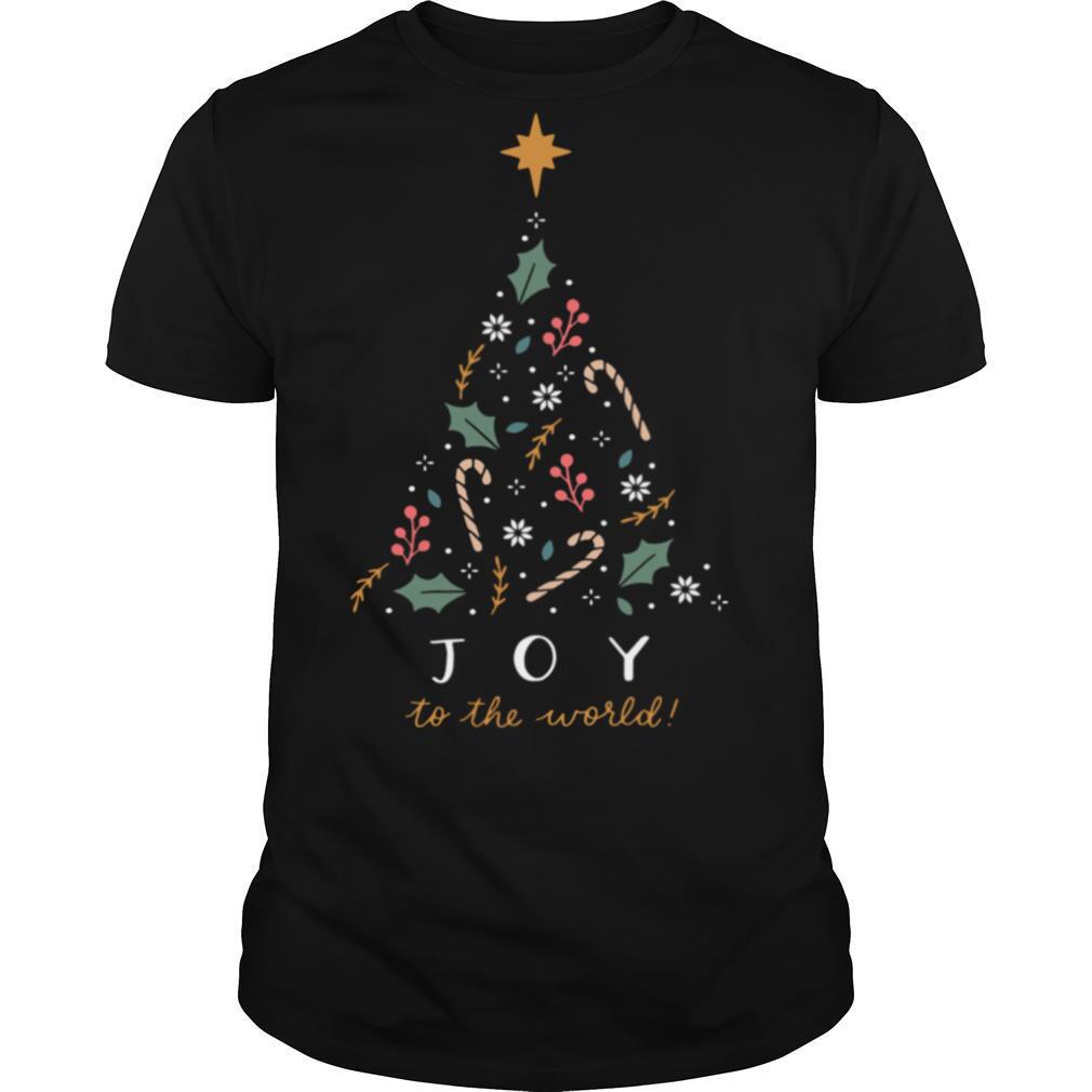 Joy To The World Tree Christmas shirt