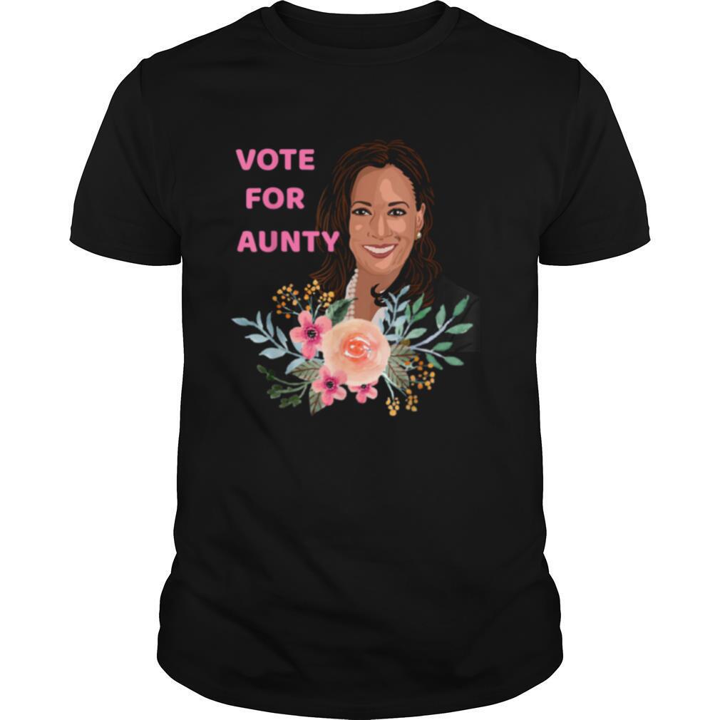 Kamala Harris Vote For Aunty shirt