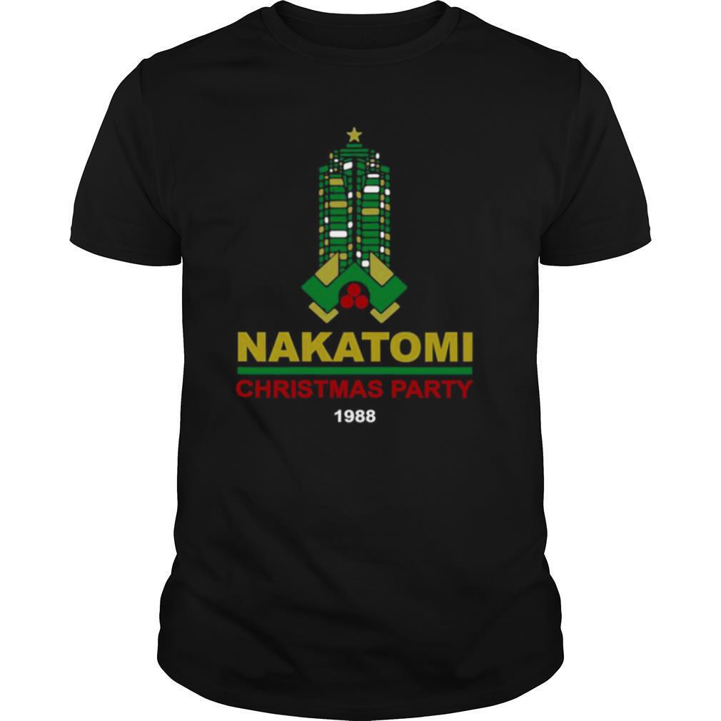 Nakatomi Plaza Christmas party 1988 shirt