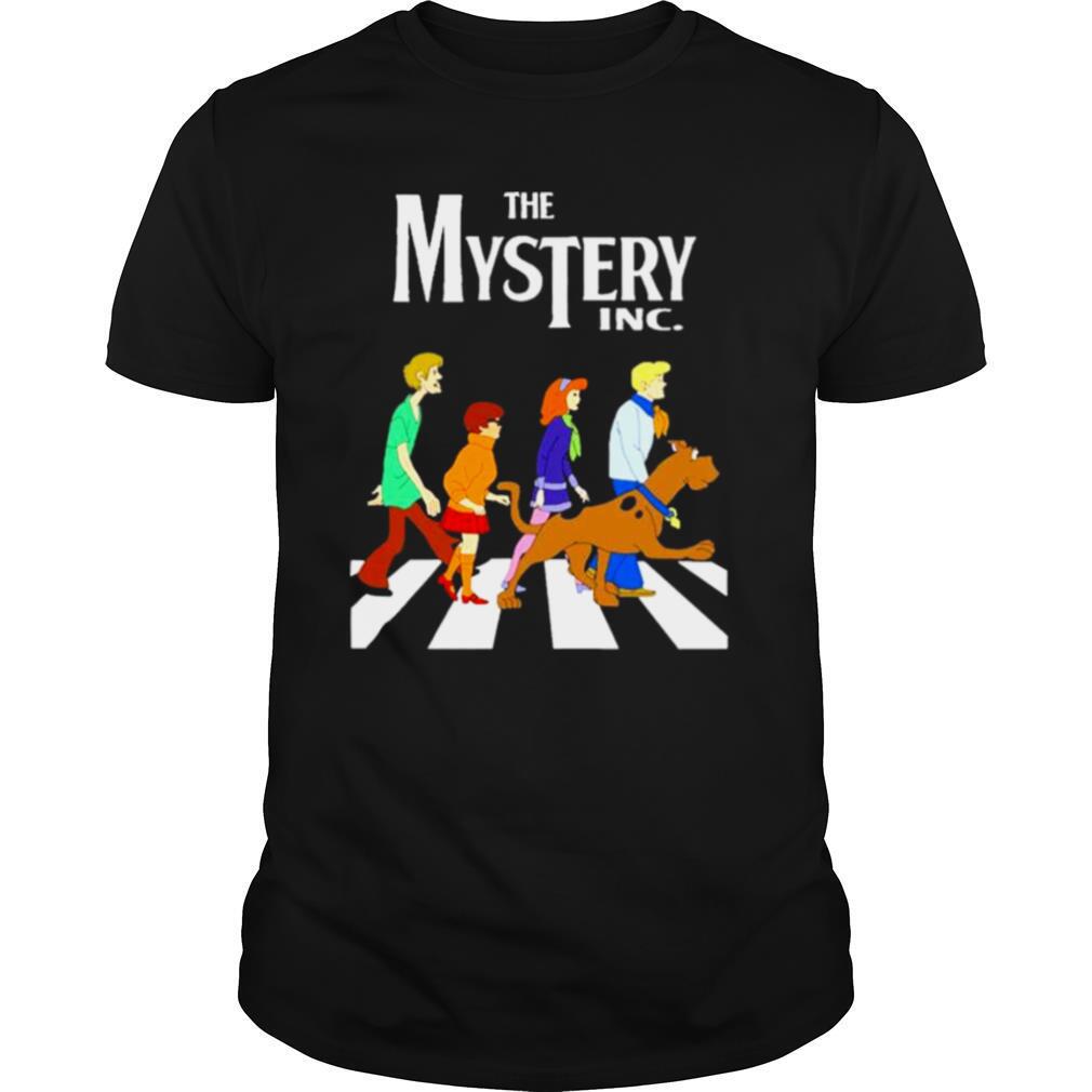 The Mystery INC abbey road shirt